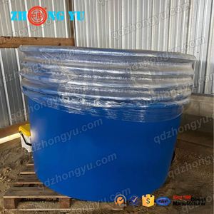 Vòng cá nuôi trồng thủy sản tank, mở Top lớn nhựa hình trụ thức ăn nước máng cho gia súc ngựa bò - Product Image 6