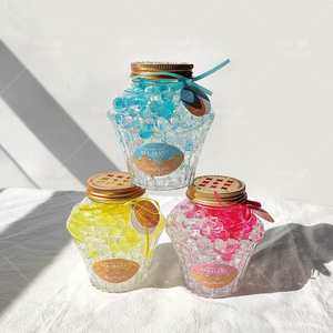 Perles de gel personnalisées de style INS Gel d'odeur de bouteille en forme d'ours pour les chambres d'hôtel désodorisant de voiture de luxe à la maison - Product Image 4