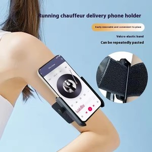 2IN1 360 °   Support de téléphone rotatif pour <span class=keywords><strong>vélo</strong></span>, bracelet de bras pour smartphone, support de poignet pour course, randonnée, cyclisme - Product Image 6