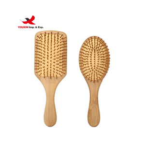 Mixed Procurement Low Price Manufacturer Supply Customized Logo Natural Bamboo Airbag Hair Comb Head Massager <b>Detangling</b> Oil - Product Image 5