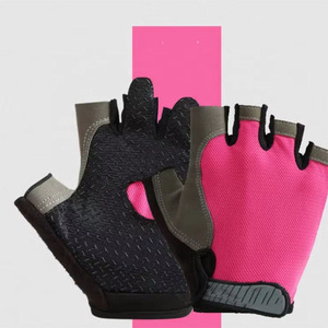 Guantes de Fitness de medio dedo para exteriores para hombres y mujeres, transpirables, finos, antideslizantes, resistentes al desgaste, deportes, MTB, guantes de ciclismo - Product Image 1