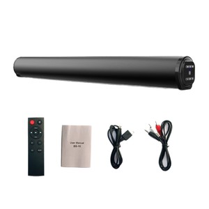 Barre de son BS10 2000mAh-4000mAh, haut-parleur sans fil alimenté par USB pour TV et audio domestique - Product Image 1