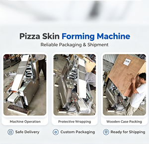 Macchina automatica per la crosta di <span class=keywords><strong>pizza</strong></span> pita linea di produzione di pane - Product Image 3