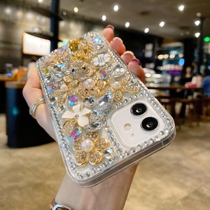 Funda de teléfono con diamantes de imitación ostentosos, accesorios para iPhone 11 12 pro 12 pro max - Product Image 4
