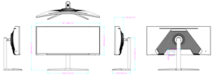 Monitor de Pantalla Curva LCD de 34 Pulgadas con Frecuencia de Actualización de 180 Hz para Juegos, Pantallas Curvas de 24, 32 y 34 Pulgadas - Product Image 4