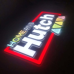 Iluminación Led personalizada con logotipo de marca 3D, señalización electrónica, luz acrílica completa, señal con letras - Product Image 6