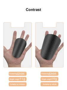 Oferta Especial: <span class=keywords><strong>Espinilleras</strong></span> de Protección de Fibra de <span class=keywords><strong>Carbono</strong></span> para Fútbol, Mini <span class=keywords><strong>Espinilleras</strong></span> de Fútbol - Product Image 2