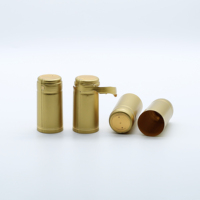 Capsule thermorétractable en PVC pour bouteille de vin rouge avec bande détachable, capsule de rétraction thermique