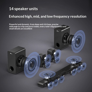 ซับวูฟเฟอร์ไร้สาย 600W ลำโพง 8 ตัว ระบบโฮมเธียเตอร์ไม้ 7.2 แชนแนล กำลังขับสูง พร้อมคาราโอเกะและระบบเสียงทีวี - Product Image 6