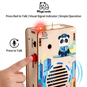 ชุดอุปกรณ์ Magipanda สำหรับเด็ก ชุดวิทยุสื่อสารไร้สาย ขอ<span class=keywords><strong>ง</strong></span>เล่น<span class=keywords><strong>ว</strong></span>อล์คกี้ทอล์คกี้ ขอ<span class=keywords><strong>ง</strong></span>เล่นไม้เสริมพัฒนาการสำหรับเด็ก - Product Image 2