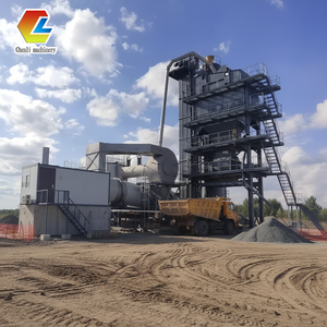 Centrale à asphalte haute performance pour mélanges chauds, Centrale de mélange de bitume, Station d'asphalte portable, Mini-centrale à bitume mobile, Prix <span class=keywords><strong>le</strong></span> plus bas - Product Image 3