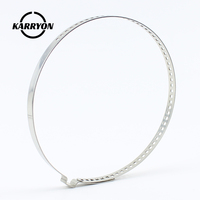 Collier de serrage réglable en acier inoxydable C V Collier de serrage pour tuyau CV Collier de serrage en acier inoxydable