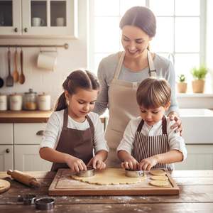 Baking Mold Different Shapes Stainless Steel Round Smooth Embossed Biscuit Decoration Cookie <b>Cutter</b> Set <b>Cake</b> Ring - Product Image 5