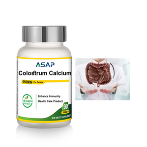 Comprimé de calcium de colostrum de marque privée ASAP Probiotic 500mg Supplément en vrac Comprimés de calcium de colostrum - Product Image 1