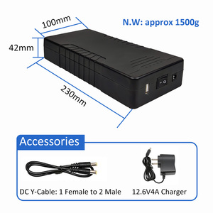 OL5-USB2438 công suất cao DC UPS ngân hàng điện 284.16wh 12V10A DC điện áp rộng xếp hạng đầu ra cho máy ảnh động cơ ánh sáng công cụ điện - Product Image 4