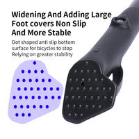 Soporte Universal Ajustable de Aleación de Aluminio Quanxin para Bicicletas de Montaña, Plegables y Vehículos Eléctricos