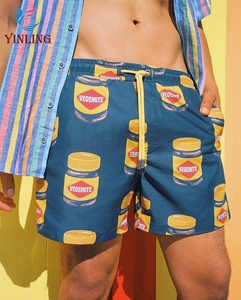 Nuovi Costumi da Bagno da Uomo con Design Stampato, Pantaloncini da Spiaggia Economici all'Ingrosso - Product Image 1
