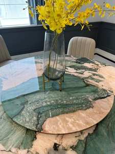 Piedra Natural de lujo, losa de mármol de Brasil, cuarcita verde para sala de estar, comedor, dormitorio - Product Image 5