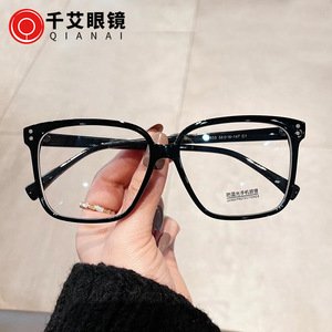 Lunettes de vue tendance à monture carrée pour femmes, verres anti-lumière bleue en polycarbonate, taille moyenne, style urbain - Product Image 2