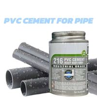 Colle pour PVC, colle de soudage facile à coller au ciment, pour environnements humides ou à haute pression, pour gaines en PVC rigide