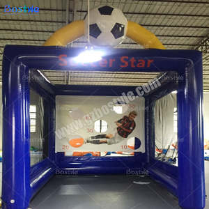 Commercial <strong>Used</strong> Inflatable Soccer Ball <strong>Toys</strong> 4-Sport Jumping Castle and Penalty Kick Game for Kids - Product Image 3