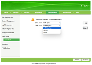XPON ONU 4GE + 1POT 4 هوائي F780C F780L F680 F670 يدعم OMCI وجميع OLTs بسعر المصنع طراز شائع أداء مستقر - Product Image 6