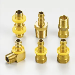 Brass Hose Barb Fitting quick connector brass metric barbed male hose fittings