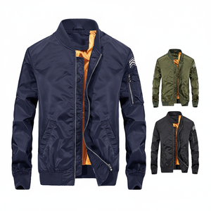 Venta al por mayor caliente-venta de moda de los hombres acolchado Outwear Puffer chaqueta recortada puffer chaqueta - Product Image 1