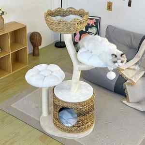 Decorazione <span class=keywords><strong>per</strong></span> la casa con Sisal gratta <span class=keywords><strong>colonna</strong></span> e gatto letto gatto giocattolo Scratcher - Product Image 2