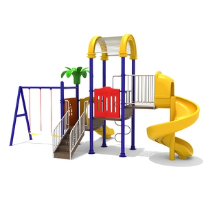 Equipo de Juegos para Exteriores de Gran Tamaño, Tobogán de Plástico con Certificación CE para Escuelas y Guarderías, Diversión para Parques, Venta al Por Mayor OEM - Product Image 3