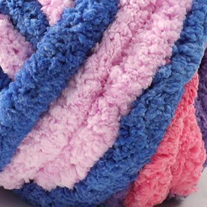 Hilo de Chenilla Grueso 7S de Poliéster Antipilling, Hilo de Terciopelo para Tejer a Crochet, para Suéter, Manta, Gorro, Bufanda, 50 Colores, Listo para Enviar - Product Image 2