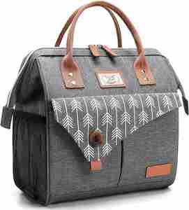 <b>Lunch</b> Bag for Women <b>Insulated</b> <b>Lunch</b> <b>Box</b> Leakproof Lunchbox for Adult Work - Product Image 1