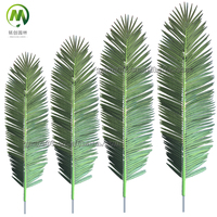 Feuilles de palmier artificielles anti-UV, grandes et durables, décoratives, pour la décoration de tours de signalisation
