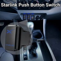 Sakelar Tombol Tekan Starlink 1.5" X 0.8" untuk Mini/GEN1/2/3, Sakelar ON/OFF 12V dengan Konektor untuk Toyota Tacoma 4Runner FJ Cruiser