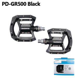 SHIMANO PD-GR400 GR500 pédale plate noir/bleu/rouge une paire pédale de vélo pour toute la montagne décontracté Trail équitation Original - Product Image 4