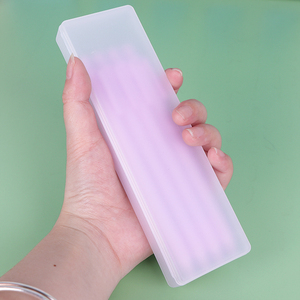 Estuche para Lápices Translúcido Esmerilado SUNSHING, Estuche Escolar de Plástico PP para Lápices, Bolígrafos y Artículos de Oficina - Product Image 3