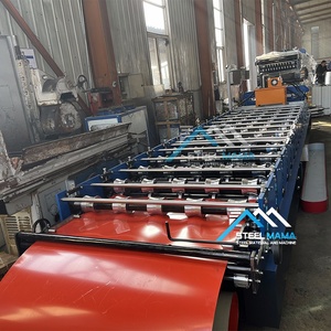 Máquina formadora de rollos de hoja de techo trapezoidal TR5 de Metal de alta velocidad de venta directa de fábrica para Dominica - Product Image 4