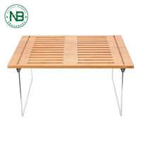 Bambou Plat Séchage Grille égouttoir d'armoires de cuisine Cuisine Table Pliante empilable étagère en bambou