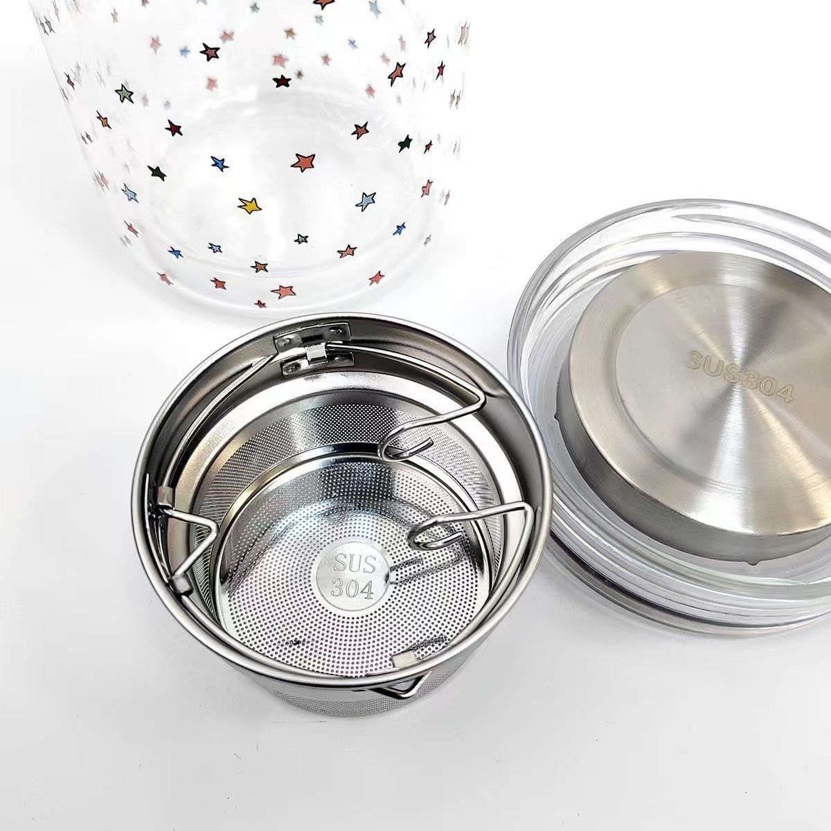 Ensemble de tasses étoiles