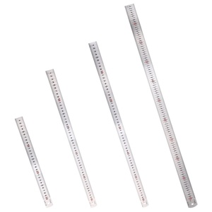 Tuosen Stahllineal 30 cm Stahlmaßband 1 m Metalllineal Zeichenwerkzeug Doppelseitiges Edelstahl-Lineal Hergestellt in China - Product Image 5