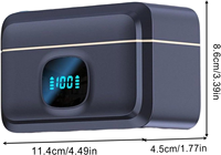 Microphone pour mini-vlog, récepteur anti-bruit avec pare-vent, outil de capture audio pour vidéos sociales, fournitures électroniques