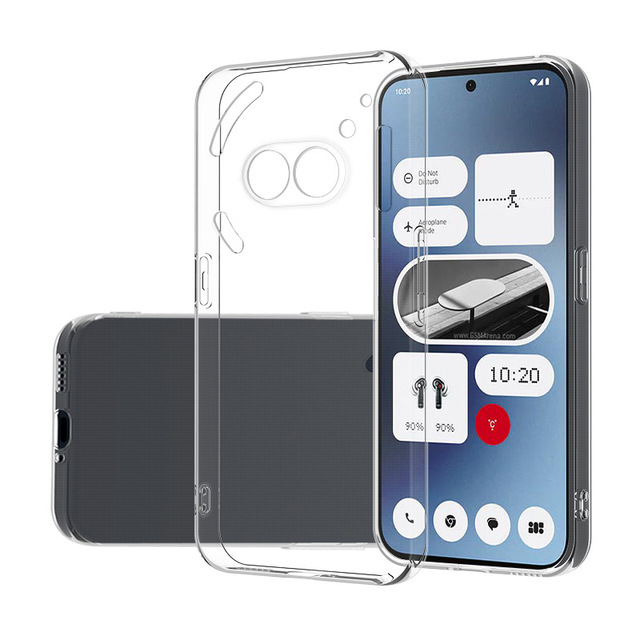 2025 New Arrival Clear Soft TPU Shockproof Lightweight Back Cover Mobile Phone Cases for Nothing Phone 3A 3Apro