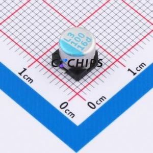 Condensateur solide OVD101M1CTR-0606 SMD, D6.3xL5.8mm (Capacité : 100uF) (Précision : 20%) Tension nominale : 16V - Product Image 1