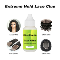GIUEQUEEN-Colle pour perruque imperméable à l'eau, marque privée, tenue forte, résistant à l'eau, 1.3 oz