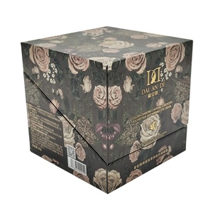 Modern Luxury Small Fancy Magnetic Flip Top Gift Box Custom-Made Recyclable Cosmetics Packaging Face <b>Eye</b> <b>Cream</b> Matt Lamination - Product Image 5