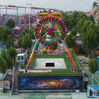 Manège à Pendules Géant Coloré Haute Capacité pour Parcs Touristiques Extérieurs et Fêtes Foraines Commerciales – Expérience Emotionnelle Inoubliable