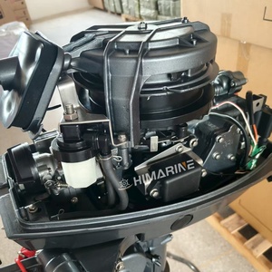Moteur marin Himarine 8HP à arbre long haute performance pour bateau pneumatique de pêche compatible avec - Product Image 5