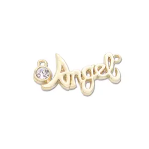 Different Shape Gold Metallic 3D Logo Form Emboss Metal Labels For Luggage Bag Logo Maker