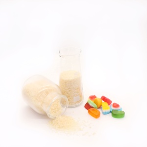 Poudre de gélatine comestible de qualité alimentaire, épaississant et stabilisant naturel pour desserts faits maison, bonbons, yaourts, glaces et ingrédients de pâtisserie - Product Image 2