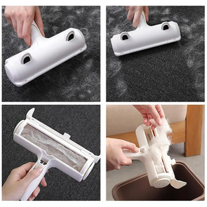 Dispositivo di rimozione dei peli di cane gatto portatile in plastica - Product Image 4